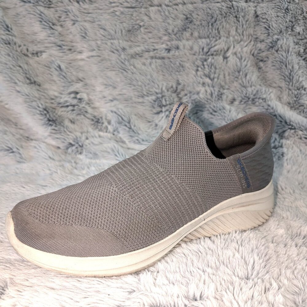 Skechers Men's Slip-ins Ultra Flex 3.0 - Smooth Step - Gray Size 9.5
